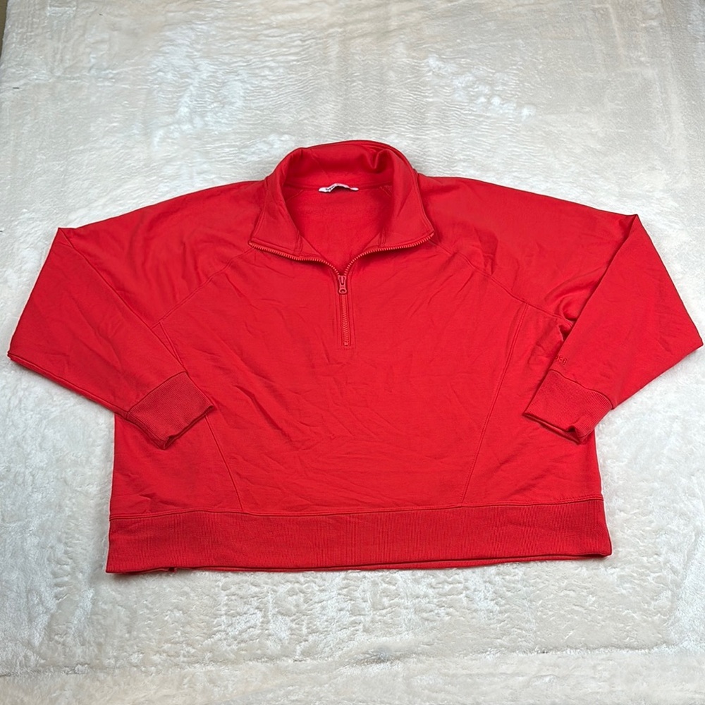 DSG Red Quarter-Zip Sweatshirt